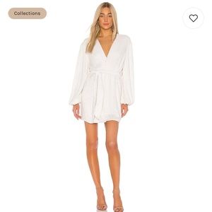 Retrofête Gabrielle Robe Dress - Size M, White